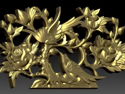 Divan pattern  3D print model