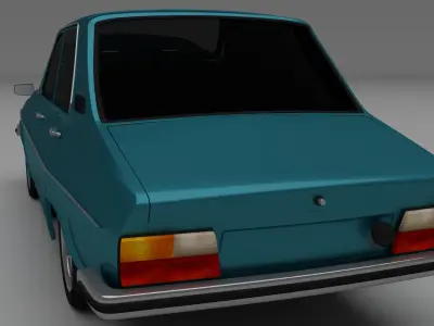 Dacia 1300 Renault 12 3D model