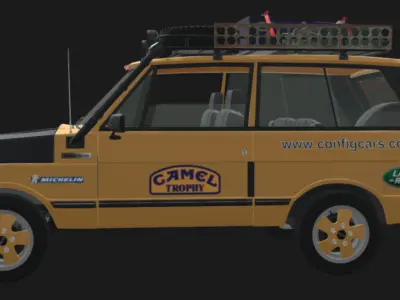 Range Rover Camel trophy 3D model