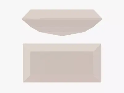 BAGUETTE Cut Diamond 3D model