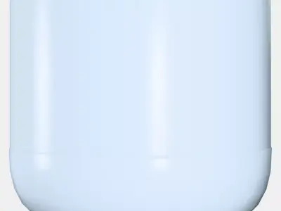 GRADVIS Plant pot 5 Low-poly 3D model