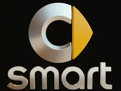 Smart Logo 3D model