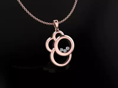 Chopard Pendant  3D print model purchase
