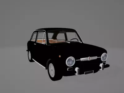Fiat 850 3D model