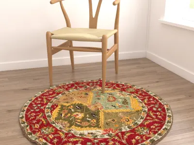 Rugs No 714 Low-poly 3D model