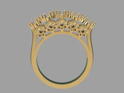 g ring 3D print model