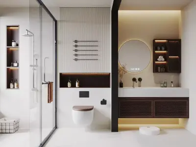 Bathroom Scene 11 3D model