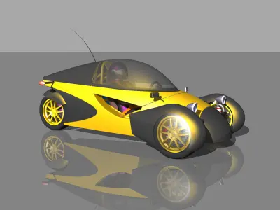 Personal Electric Vehicle 3D model