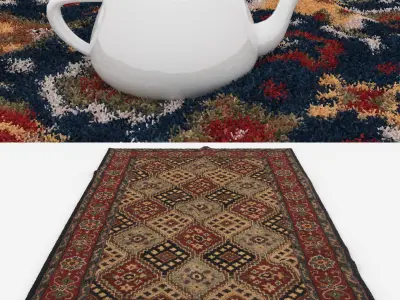 Rugs No 764 Low-poly 3D model