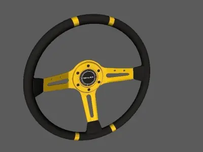 Volante Esportivo  Low-poly 3D model
