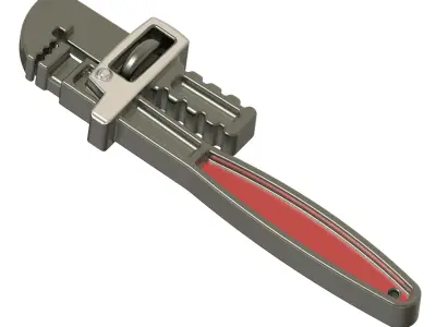 Premium Pipe Wrench 3D print model