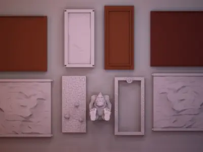 Stono Golem Booknook 3D print model