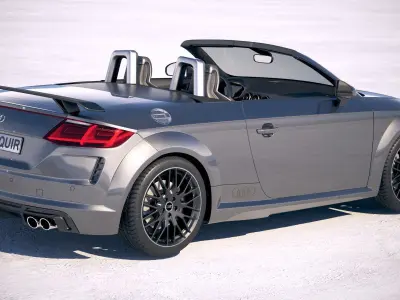 Audi TTS Roadster 2019 3D model