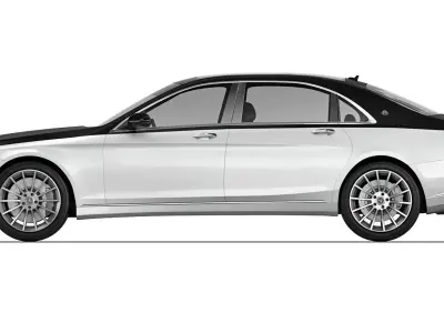 Mercedes-Benz S-Class Maybach 2019 3D model