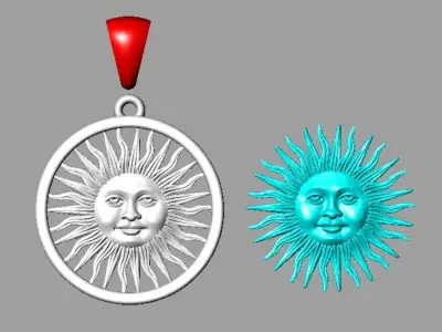 Pendants Argentina   CDARG 3D print model