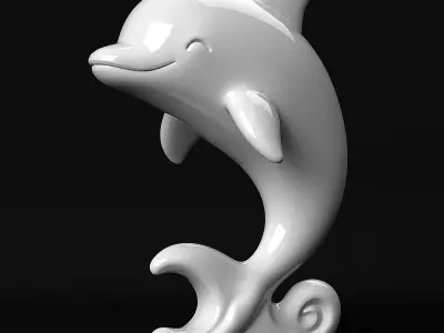 Dolphin 3D print model