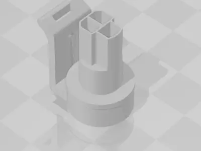 Presure sensor male 3D print model