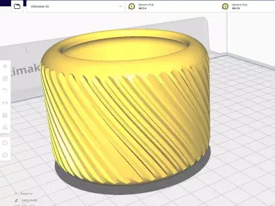 Garden Pot 06 3D print model
