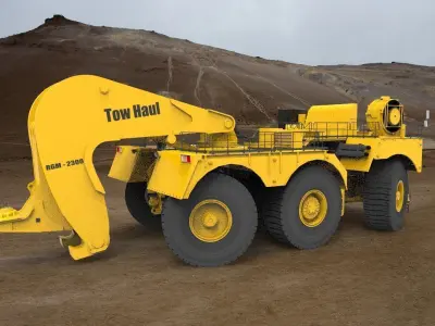 Tow haul truck 3D model