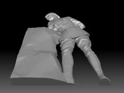 Mustafa Kemal Ataturk - Gallipoli Relief 3D print model