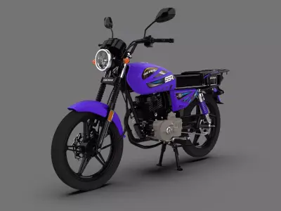 Bera SBR 150 Sport Motorcycle 3D Model 3D model