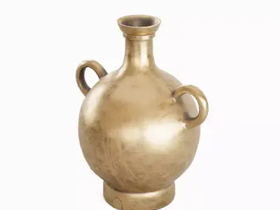 Medieval Decor Vase 03 Low-poly 3D model