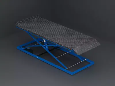 Floor Jack 3D Model 3D model