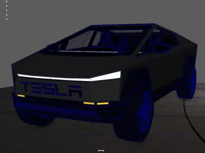 Tesla Cybertruck 3D model