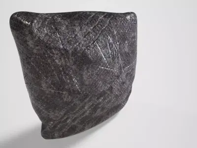 pillow stone sculpture Free 3D model