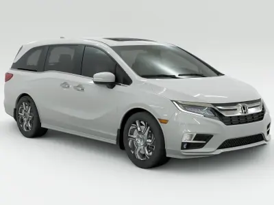 Honda Odyssey 2018 3D model
