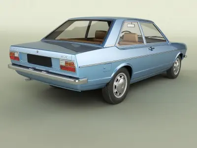 Audi 80 B1 Coupe 3D model