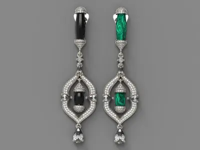  earring  N - 199 3D print model