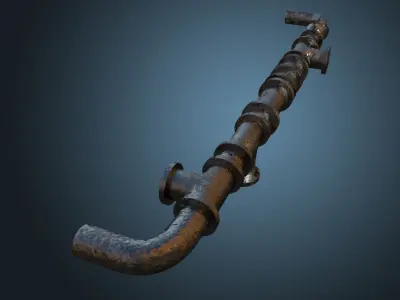 Custom Pipe 3D model