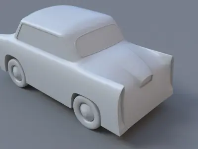 Smyk car 3D print model