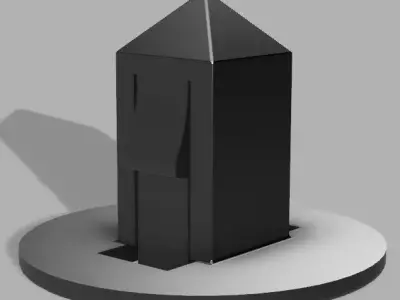 Volvo xc60 front bumper lower clip Free 3D print model