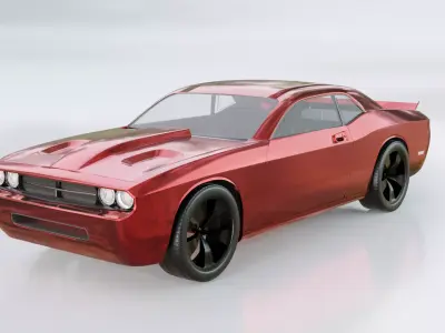 Dodge Challenger  3D model