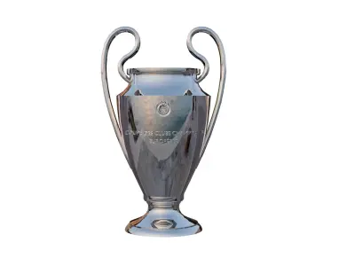 UEFA Champions League trophy 3D model