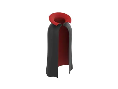 Dracula Cape 3D model