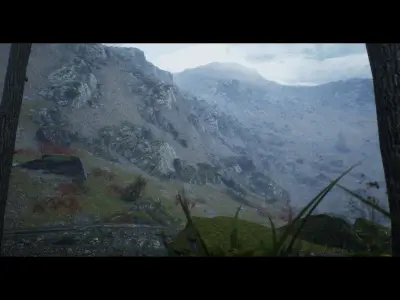 Forest Walk - Unreal Engine 4 Low-poly 3D model