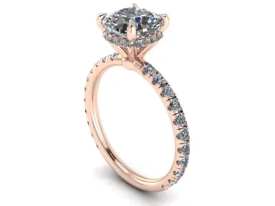 Woman Wedding Ring  3D print model