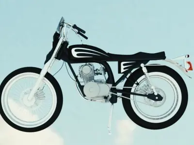 Bosozoku Bike  3D model