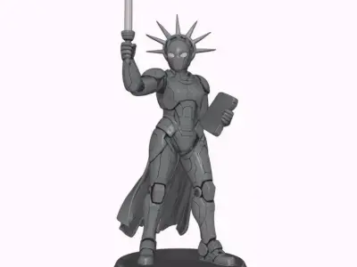 Sentinel of Concord Free 3D print model