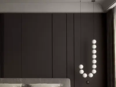 Bedroom interior 04 3D model