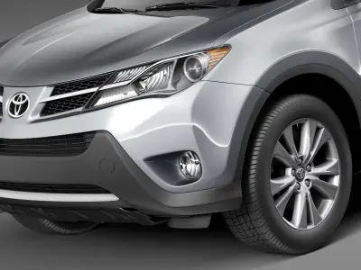Toyota RAV4 2013 3D model