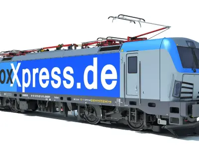 Siemens Vectron Locomotive boxXpress 3D model