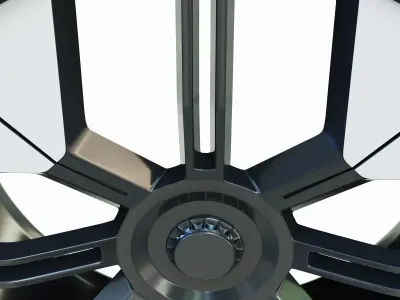 Polestar O2  wheel  3D model