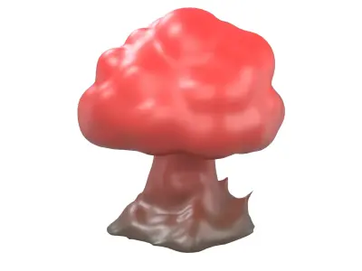 Explosion Icon v1 002 Low-poly 3D model