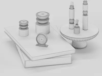  Decorative set-04 3D model