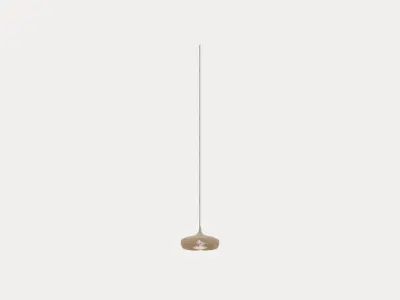 Clava Dine wood Lamp Low-poly 3D model