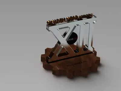 GoldenGear Awards 2012 Free 3D model